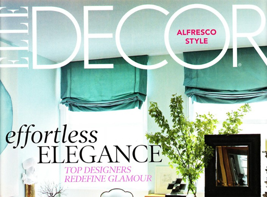 Top 5 USA Interior Design Magazines - Elle Decor