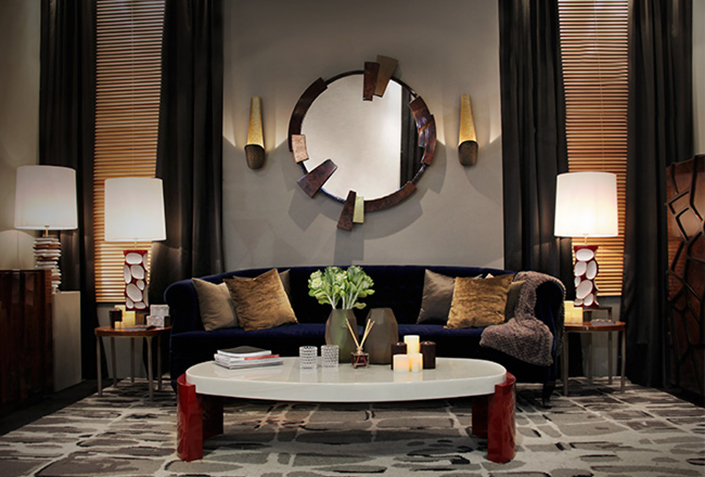 Large wall mirror Large wall mirror Large wall mirror – a big idea for wide ambiances Shape and material ideias for a large wall mirror 5
