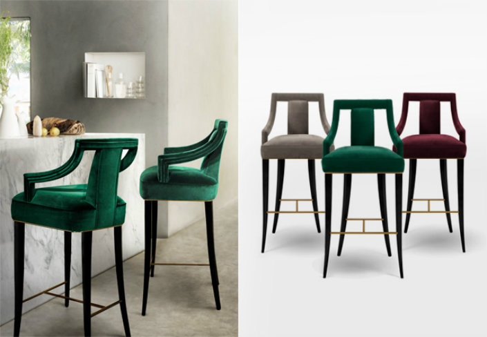 "BRABBU's new collection - The newest back bar chair -Eanda-bar-chair"