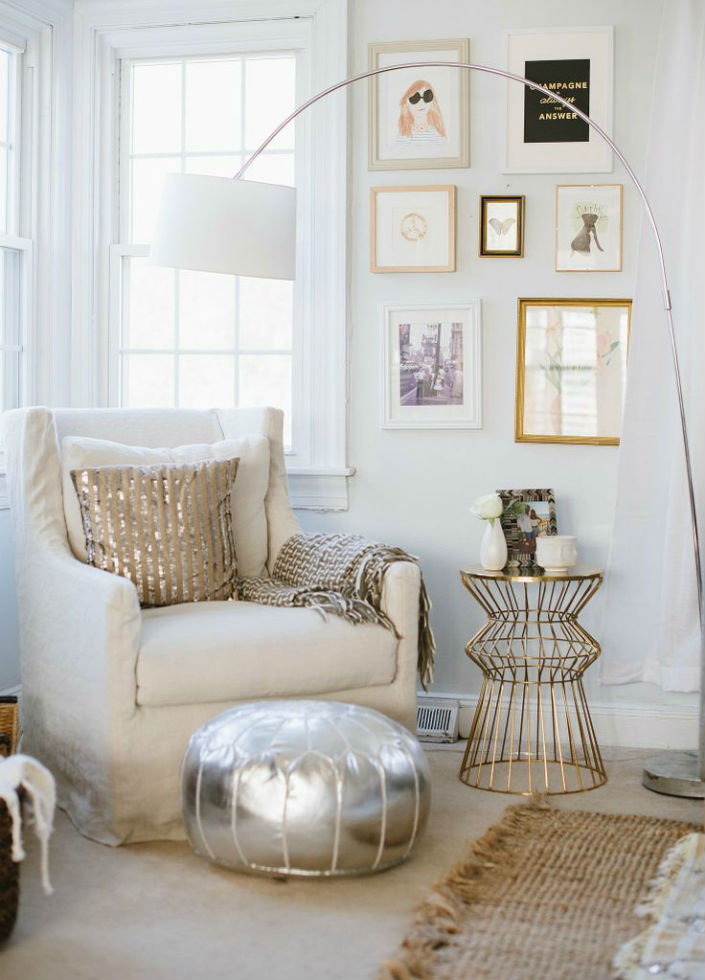 Hotel Furniture 2015 trends: Top 5 gold side tables