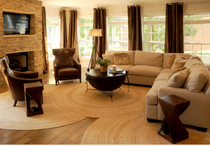2015 Home Inspiration ideas: Top 5 (circular rugs)