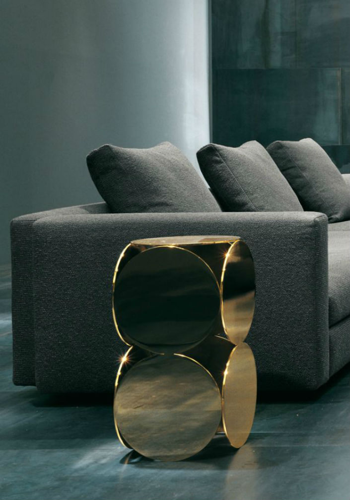 Hotel Furniture 2015 trends: Top 5 gold side tables
