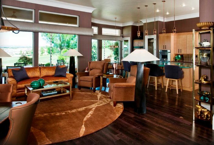 2015 Home Inspiration ideas: Top 5 (circular rugs)