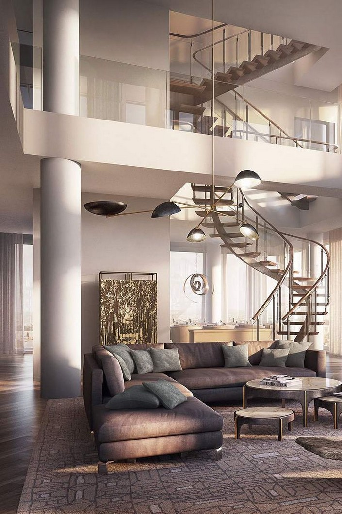 how to decorate a penthouse with furniture 