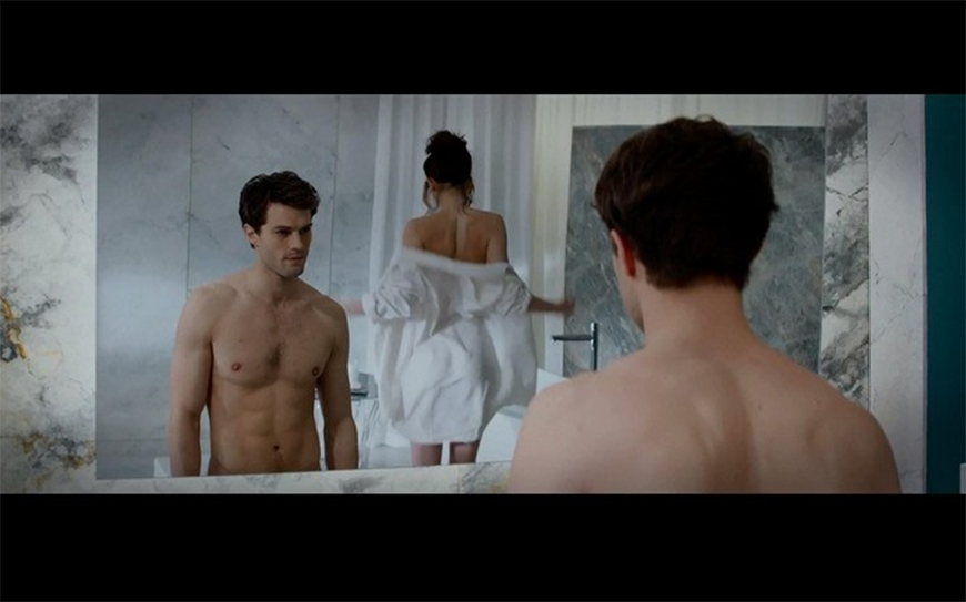 Fifty Shades of Grey hot scene: Ana discovers Christian's playroom