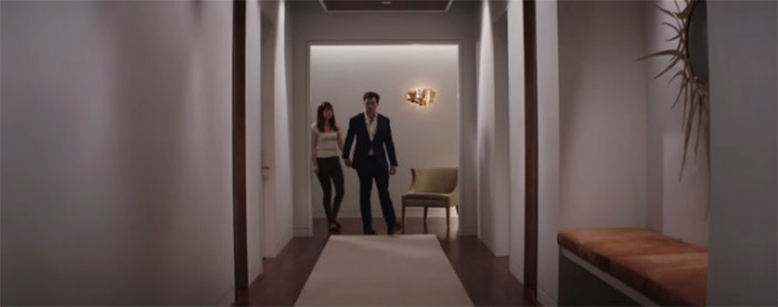 Fifty Shades of Grey hot scene: Ana discovers Christian's playroom