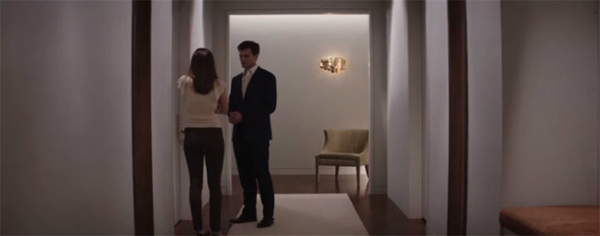 Fifty Shades of Grey hot scene: Ana discovers Christian's playroom