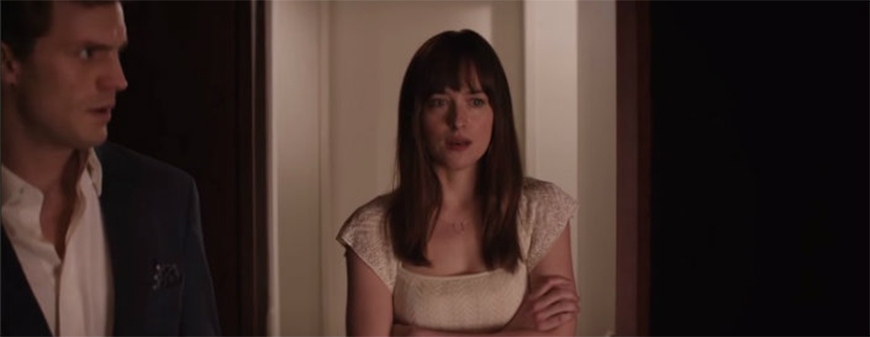 Fifty Shades of Grey hot scene: Ana discovers Christian's playroom