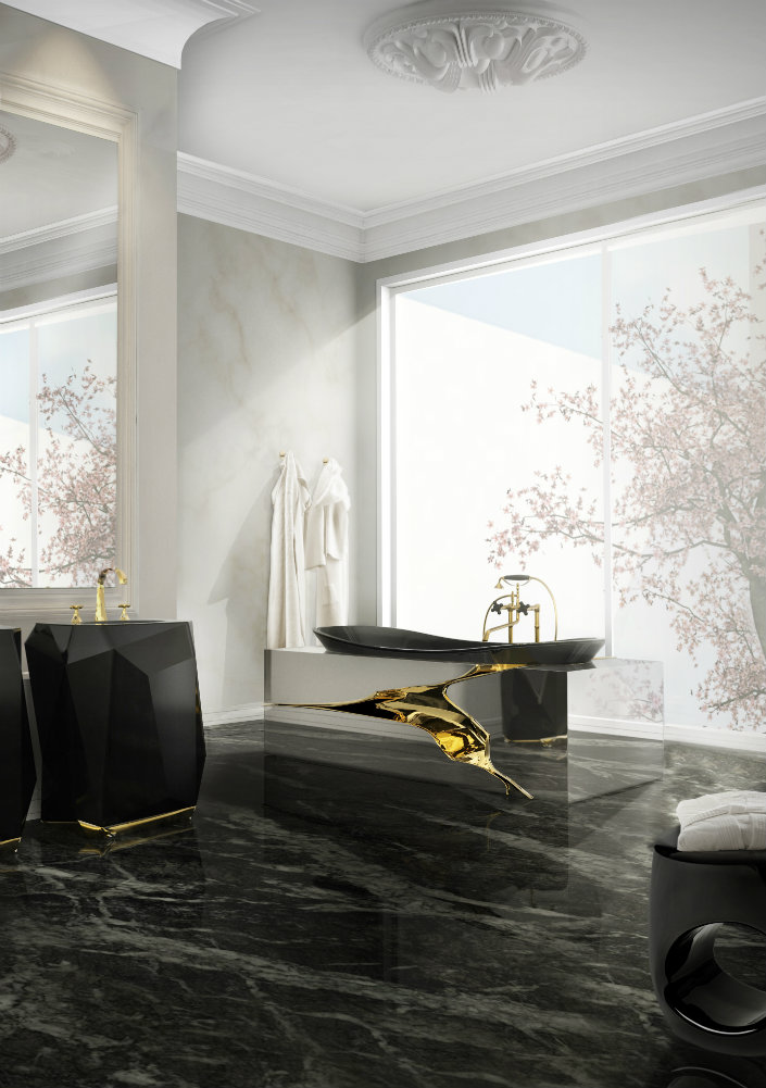 Modern Home Decor The Marble Bathroom 7  The Marble Bathroom – a unique home décor material Modern Home Decor The Marble Bathroom 71
