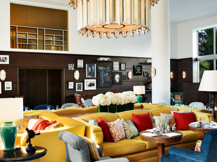 In summer time discover the Soho Beach House