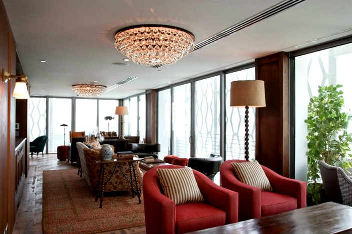 In summer time discover the Soho Beach House