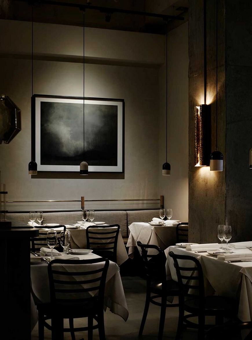 In these australian projects you will find mid century chairs & contemporary lighting -Prix-Fixe-Melbourne-Restaurant-by-Fiona-Lynch-Yellowtrace-12 (2)
