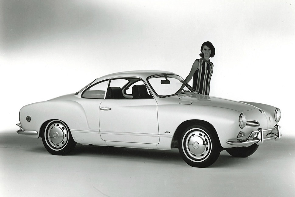 The most beautiful Italian cars - Volkswagen Karmann Ghia