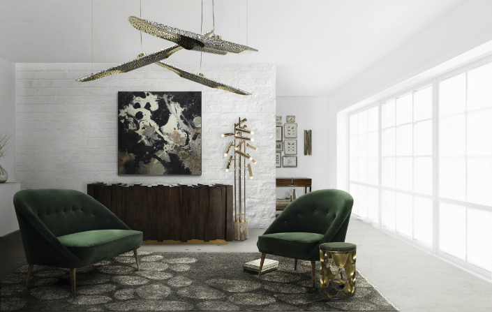 FALL DECORATING IDEAS + LIVING ROOM: USE GREEN