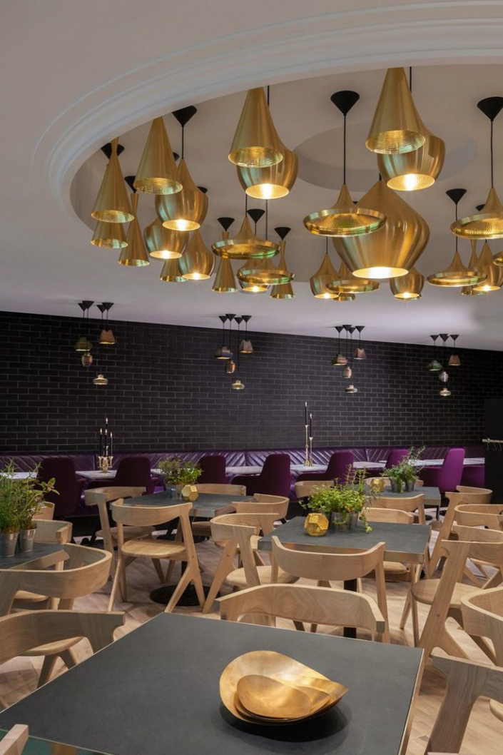Tom Dixon, Mondrian Hotel, Harrods Café, Royal Academy London