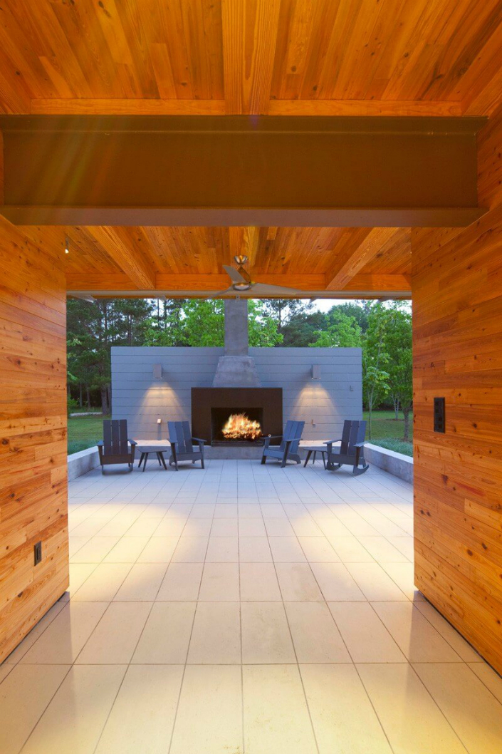 contemporary house, contemporary architecture, pond house, Holly & Smith Architects, architecture, BRABBU