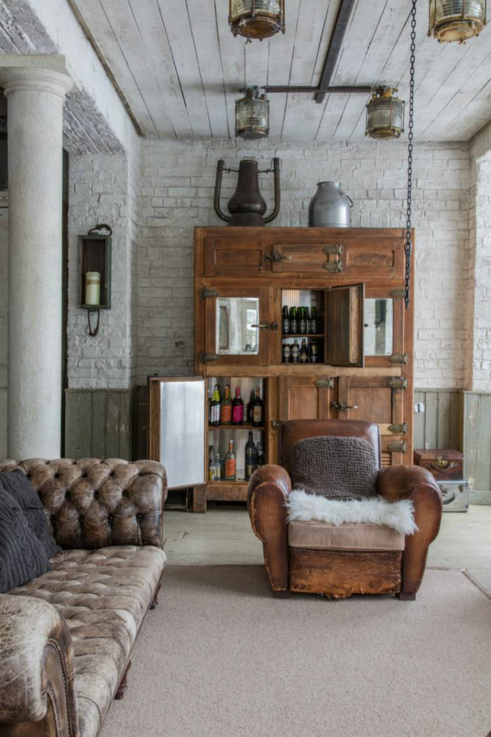 brick walls, industrial style, industrial style homes, exposed brick walls