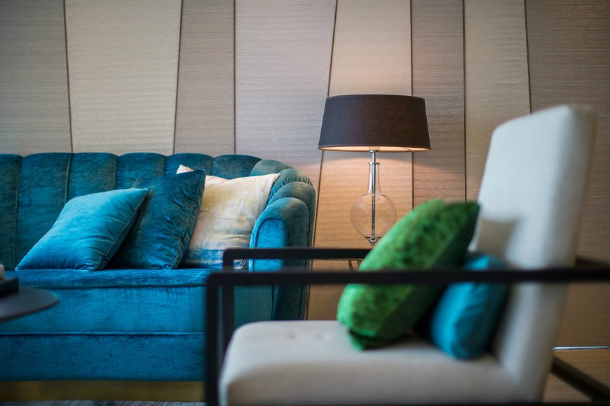 Living Room 2016 Use colorful sofas (2)