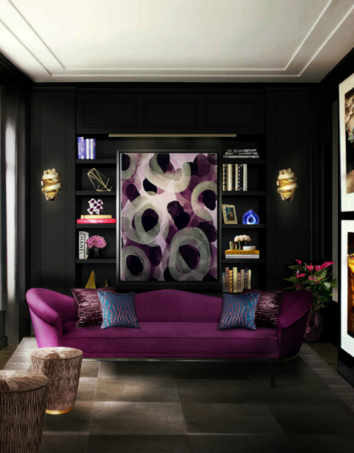 Living Room 2016 living room set velvet sofas 1