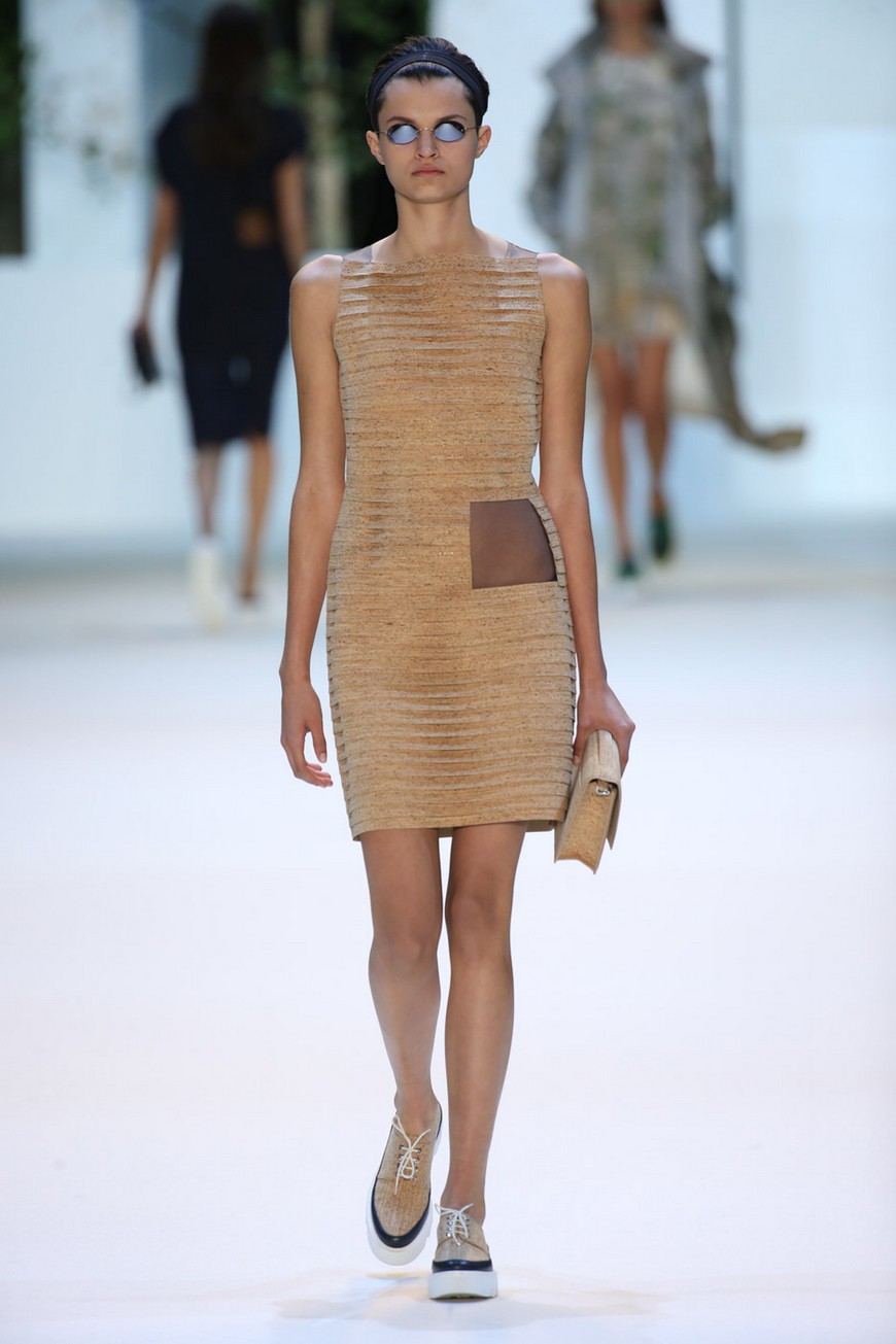Swiss fashion house Akris get inspiration in Sou Fujimoto's buildings for the Spring Summer 2016 Collection 