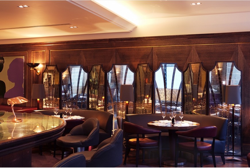 London Restaurant Hotspots Guide, designed by Martin Brudnizki - Scott's