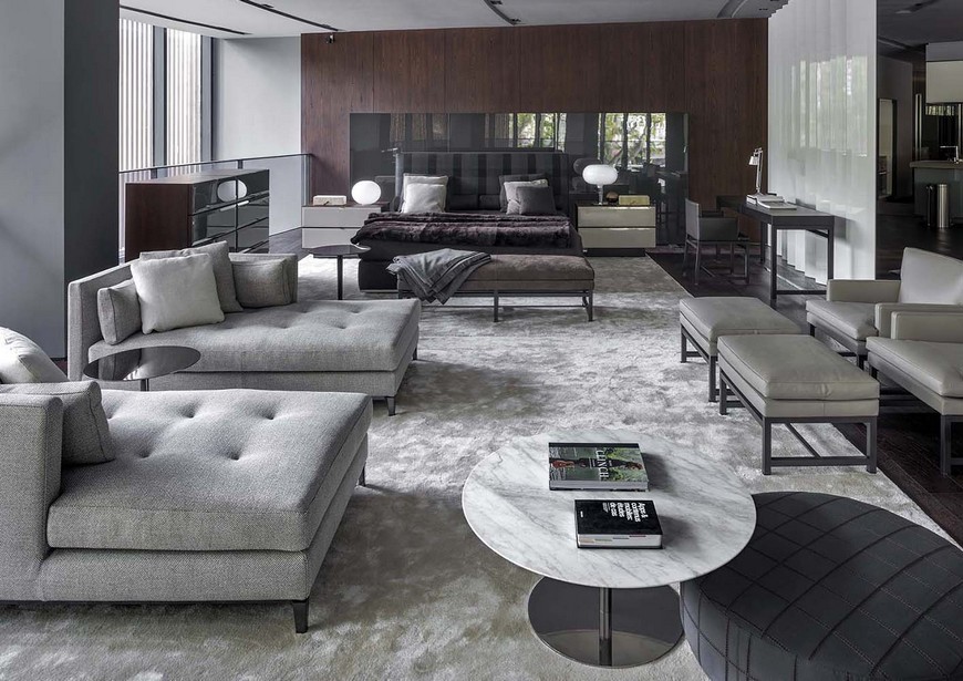 Minotti new showroom at Shanghai by Domus Tiandi