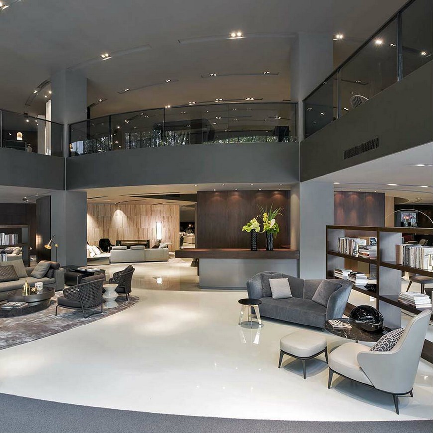 Minotti new showroom at Shanghai by Domus Tiandi