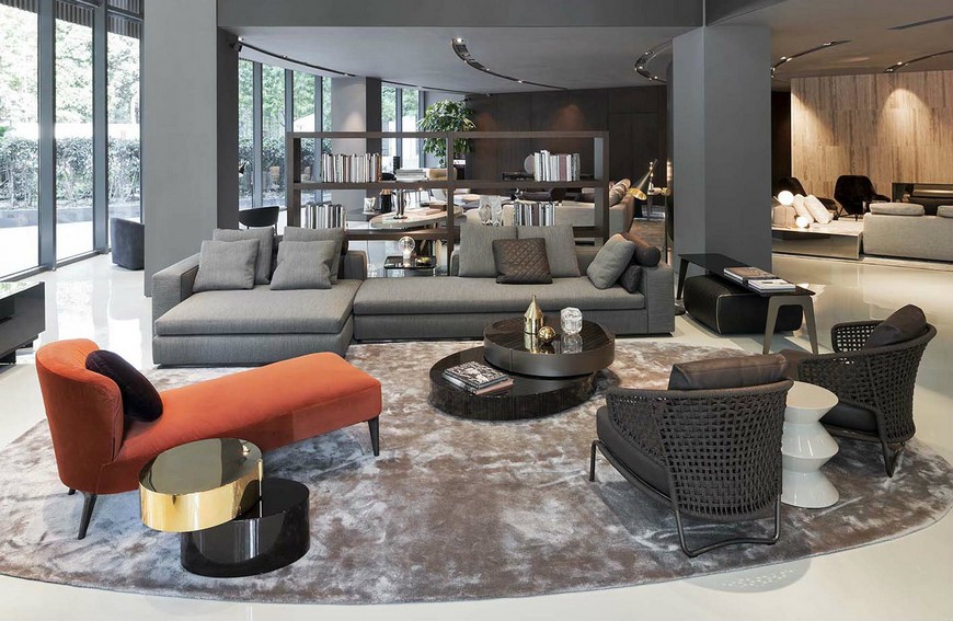 Minotti new showroom at Shanghai by Domus Tiandi
