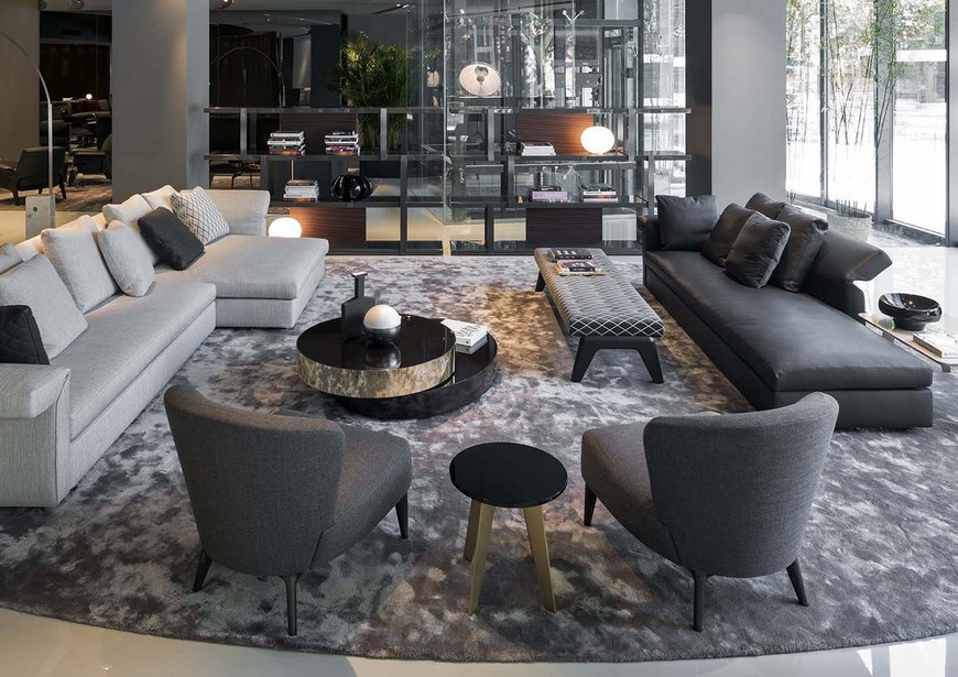 Minotti new showroom at Shanghai by Domus Tiandi