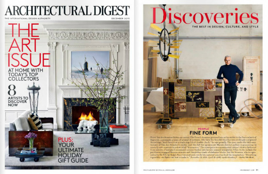 The best 5 USA interior design magazines Architectural Digest 2015