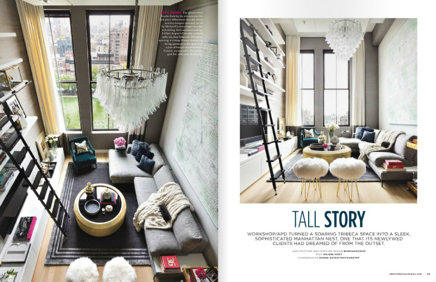 The best 5 USA interior design magazines New York Spaces Magazine December 2015