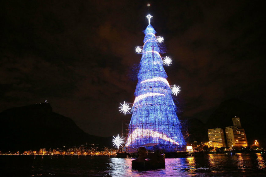 How is Christmas celebrated in Brazil 