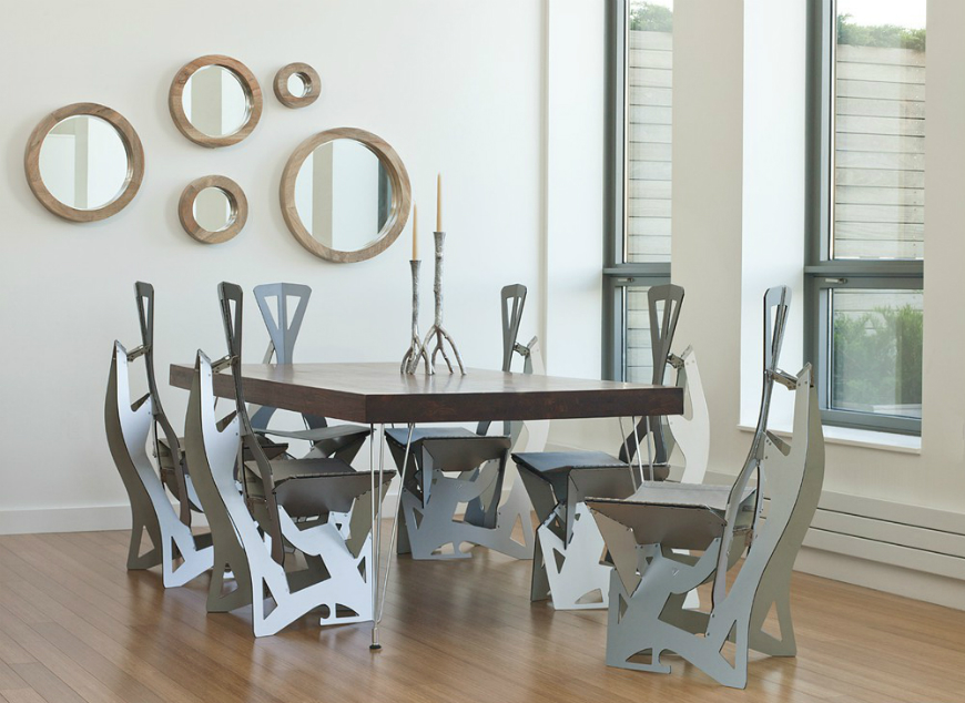 Contemporary design dining room
