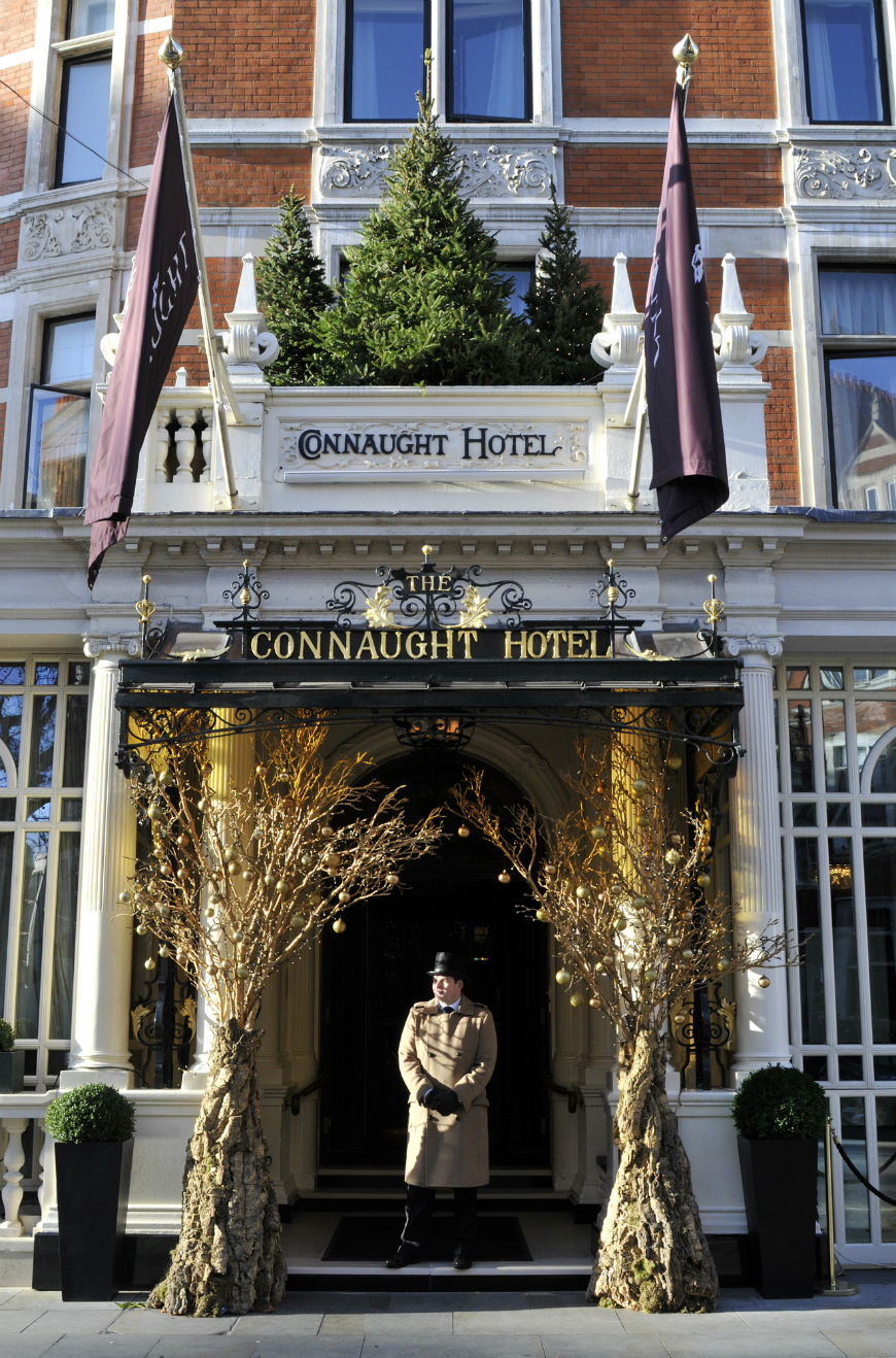 Most luxurious hotels window displays