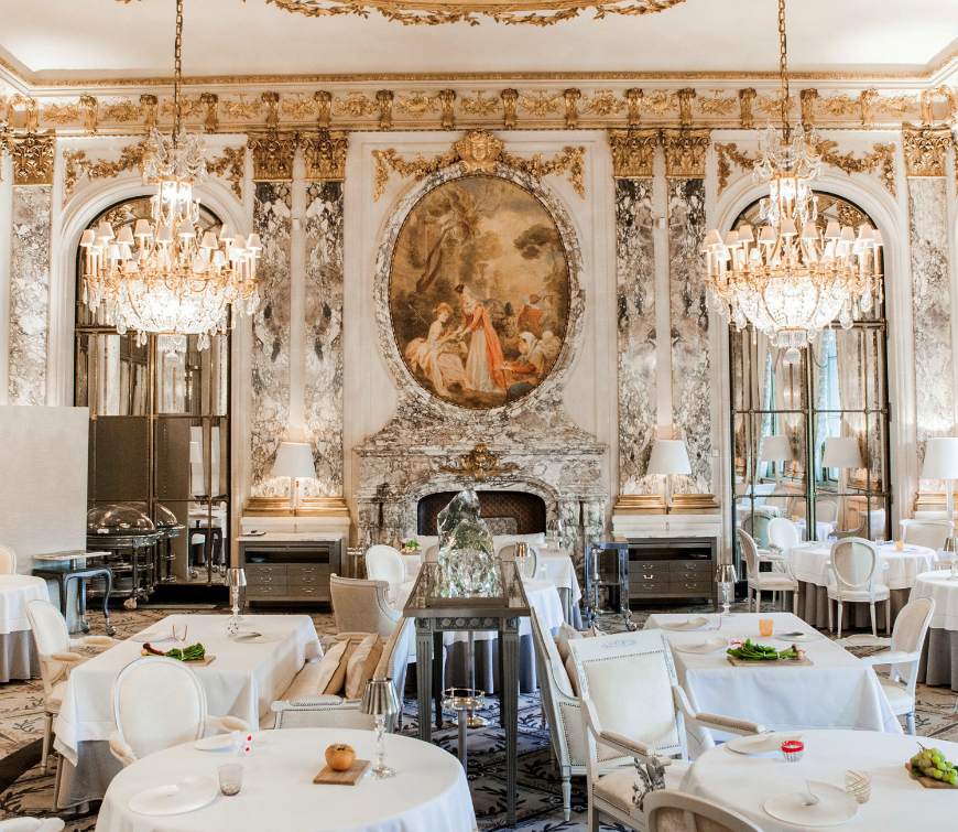 best luxurious restaurants in paris for Maison et Objet Le Meurice 