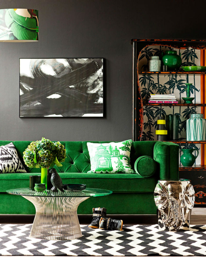 Interior design tips velvet chesterfield sofa (5)