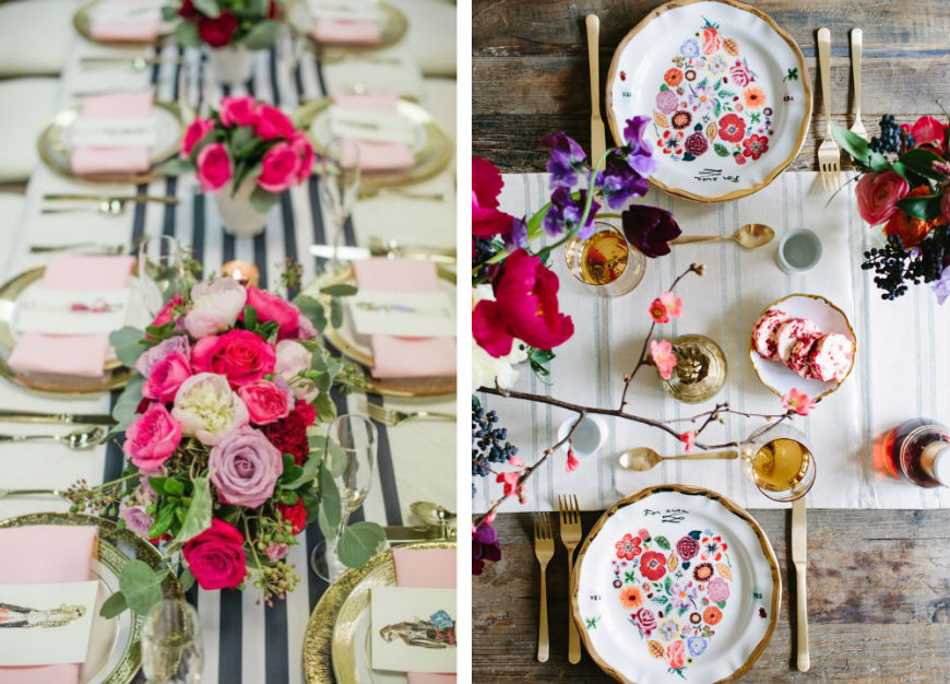 Valentines Day Ideas Set your Table For the Romance