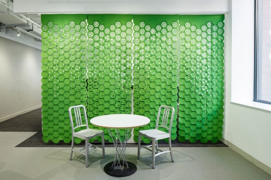 Original wallcovering by Gensler and FilzFelt