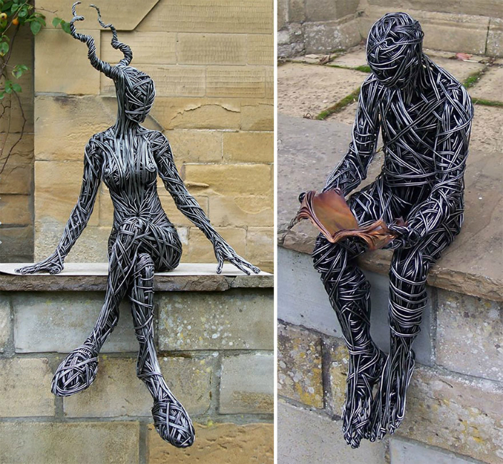 Wire Sculpture by Richard Stainthorp 2
