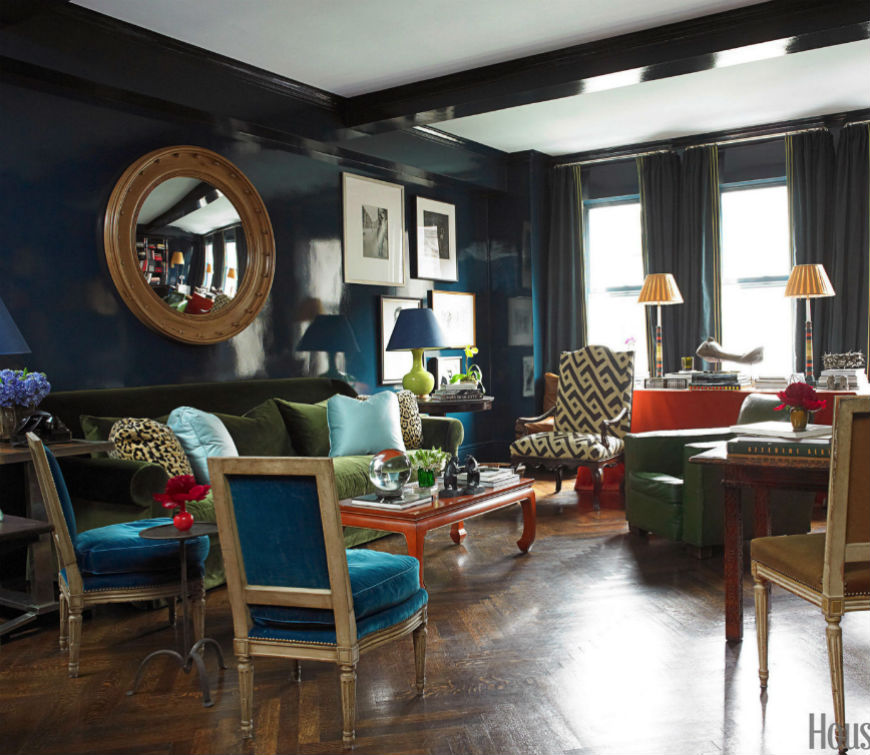Living room bring a feeling of nature into it 6