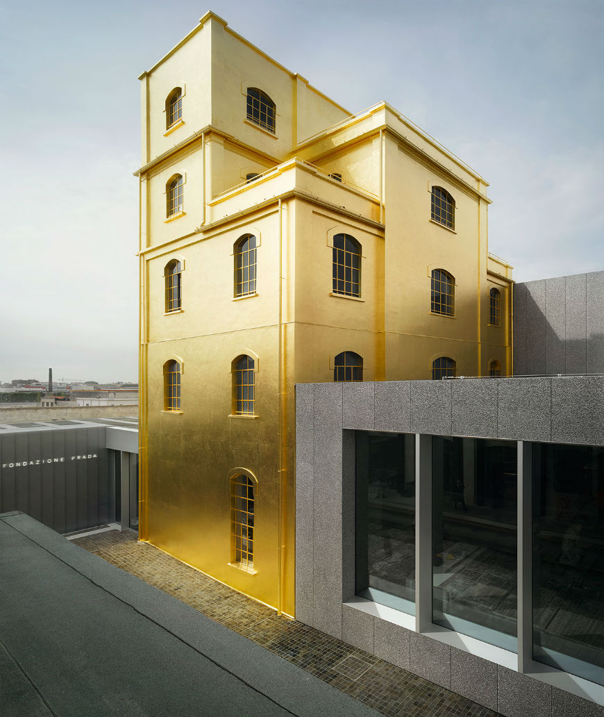 Modern Architecture Discover Fondazione Prada in Milan (2)