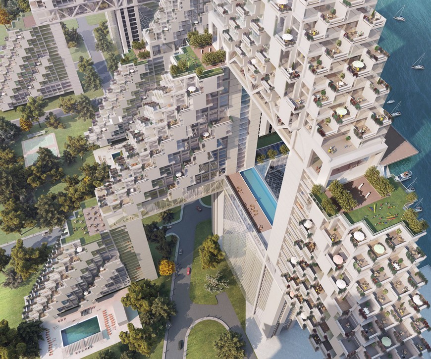 Modern Architecture: Fabulous Pool on Singapore’s Sky 