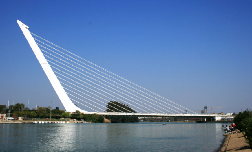 Modern Architecture by Top Architect Santiago Calatrava - Alamillo Brigde