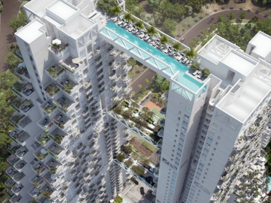 Modern Architecture: Fabulous Pool on Singapore’s Sky 