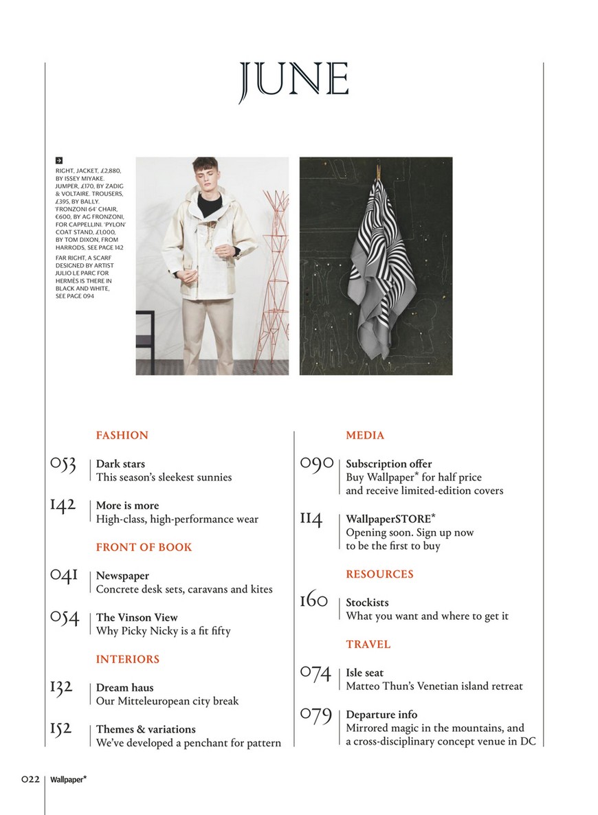 Best Design Magazines: Wallpaper June