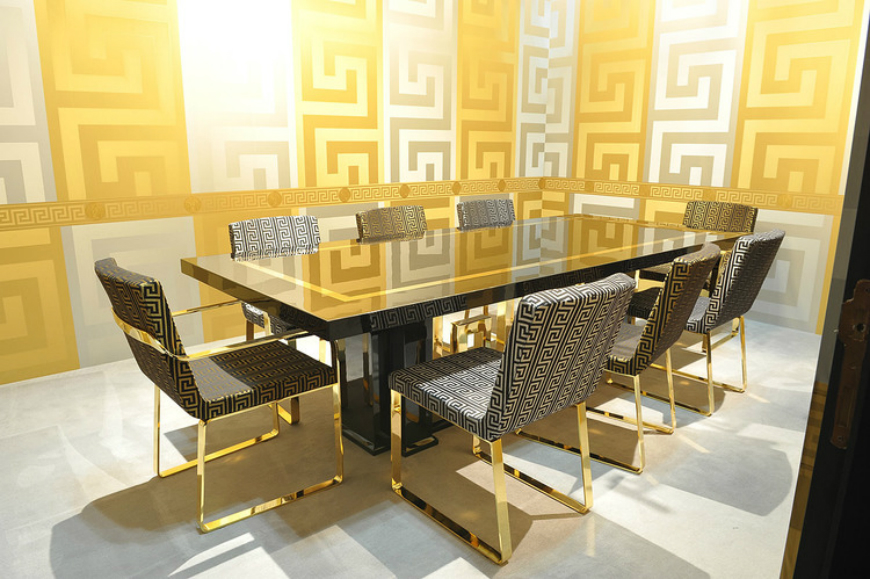 Dining tables inspirations for your interior design - Versace dining table