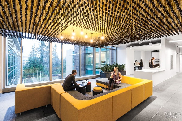 Interior Design Magazine Presents us 6 Forward-Thinking Offices,