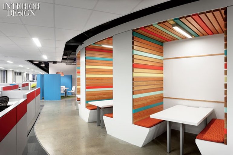 Interior Design Magazine Presents us 6 Forward-Thinking Offices