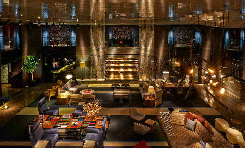 Paramount Hotel NY famous interior designers