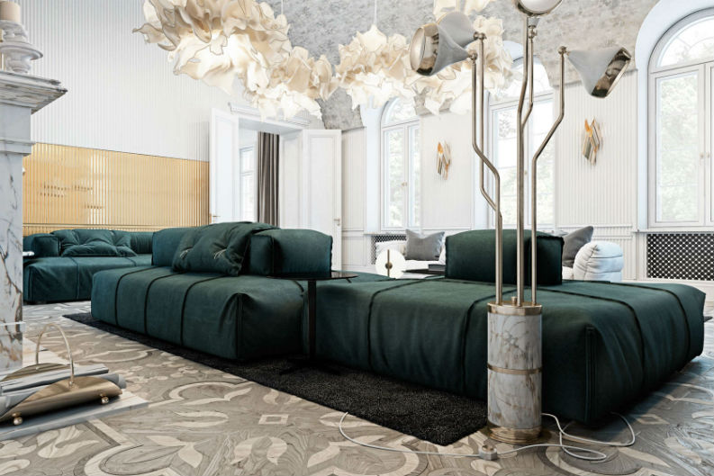 Amazing Modern Interior Design Projects Featuring Unique Floor Lamps